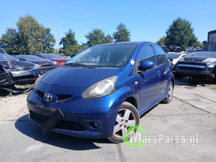 Toyota Aygo 1.0 12V VVT-i Vehículo de desguace (2007, Azul)