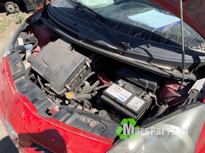 Toyota Aygo 1.0 12V VVT-i Vehículo de desguace (2007, Rojo)