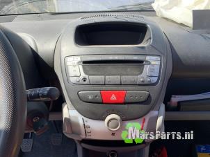 Toyota Aygo 1.0 12V VVT-i Vehículo de desguace (2007, Rojo)