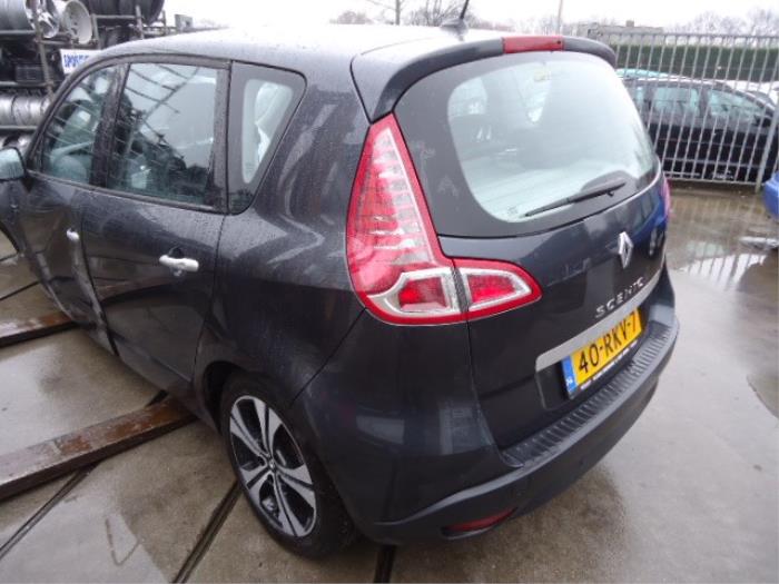 Renault Scénic III 2.0 16V CVT Samochód złomowany (2011, Szary)