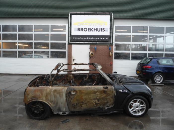 Mini Mini Open R52 16 16v Cooper S Schrott Baujahr 2009 Farbe