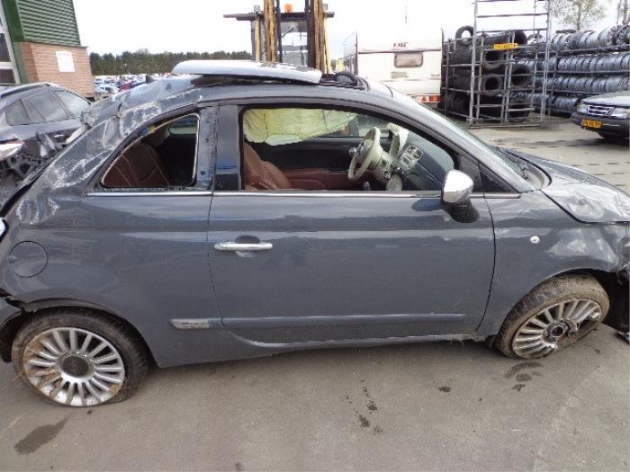 Fiat 500 1.2 Épave (2010, Gris)