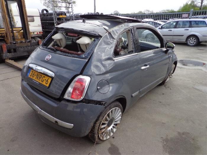 Fiat 500 1.2 Épave (2010, Gris)