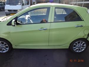 Kia Picanto 1.0 12V Samochód złomowany (2011, Zólty)