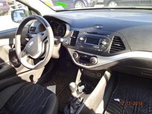 Kia Picanto 1.0 12V Samochód złomowany (2011, Zólty)