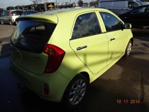 Kia Picanto 1.0 12V Samochód złomowany (2011, Zólty)