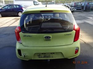 Kia Picanto 1.0 12V Samochód złomowany (2011, Zólty)