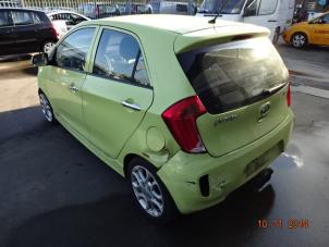 Kia Picanto 1.0 12V Samochód złomowany (2011, Zólty)