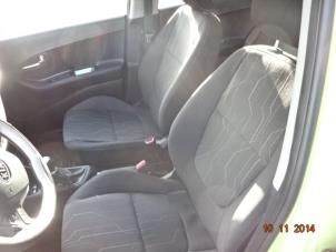 Kia Picanto 1.0 12V Samochód złomowany (2011, Zólty)