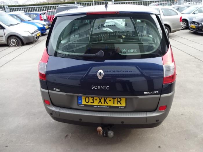 Renault Grand Scénic II 2.0 16V Épave (2007, Bleu)