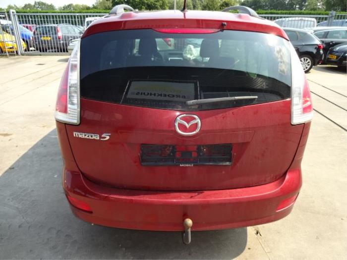 Mazda 5 2.0 CiDT 16V Normal Power Vehículo de desguace (2005, Rojo)