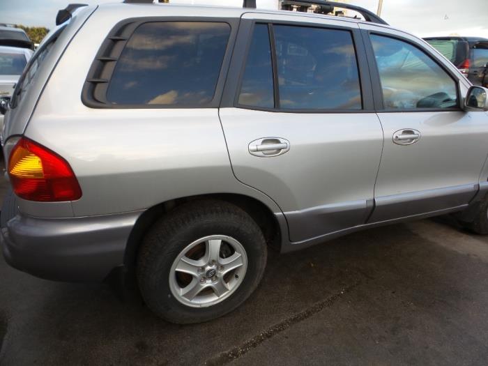 Hyundai Santa Fe I 2.7 V6 24V 4x4 Autom. Épave (2004, Gris)