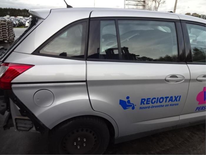 Ford Grand C-Max 1.5 TDCi 95 16V Samochód złomowany (2015, Szary)