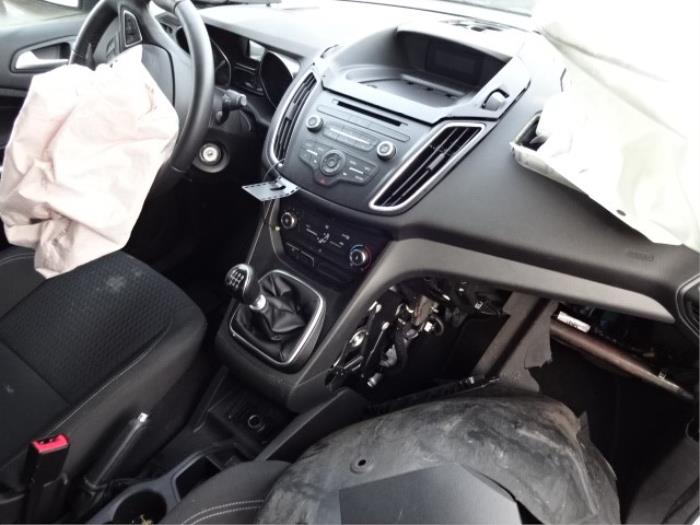 Ford Grand C-Max 1.5 TDCi 95 16V Samochód złomowany (2015, Szary)
