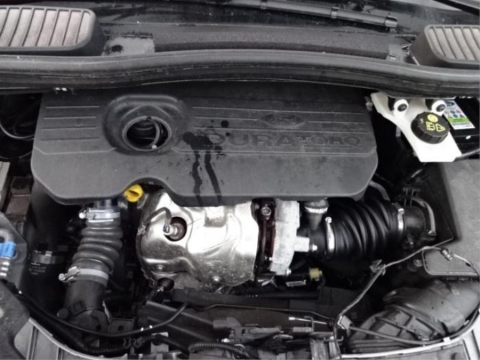 Ford Grand C-Max 1.5 TDCi 95 16V Samochód złomowany (2015, Szary)