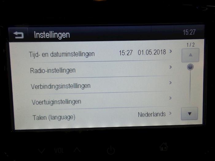 Opel Corsa E 1.0 SIDI Turbo 12V Épave (2015, Gris)