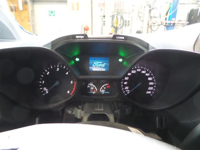 Ford Transit Connect 1.5 TDCi Épave (2017, Bleu)