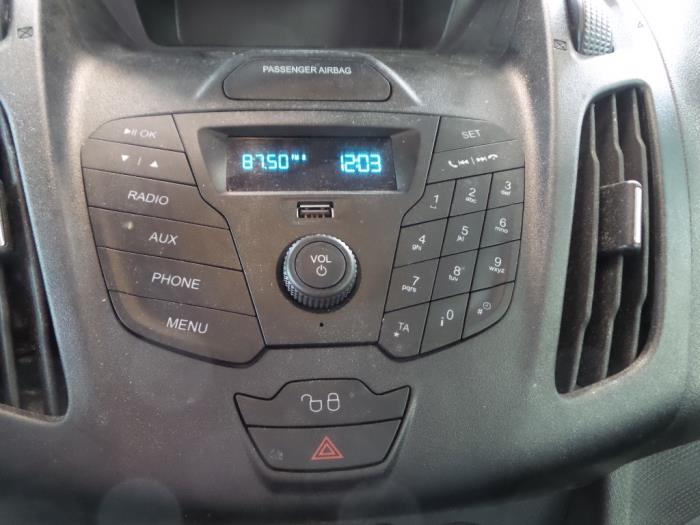 Ford Transit Connect 1.5 TDCi Épave (2017, Bleu)