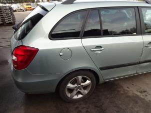 Skoda Fabia II Combi 1.2 TSI Épave (2011, Vert)