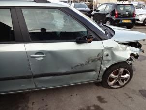Skoda Fabia II Combi 1.2 TSI Épave (2011, Vert)