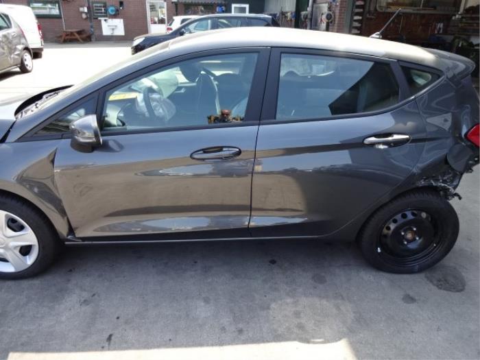 Ford Fiesta 7 1.1 Ti-VCT 12V 70 Salvage vehicle (2018, Gray)