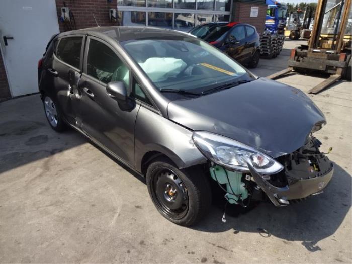 Ford Fiesta 7 1.1 Ti-VCT 12V 70 Salvage vehicle (2018, Gray)