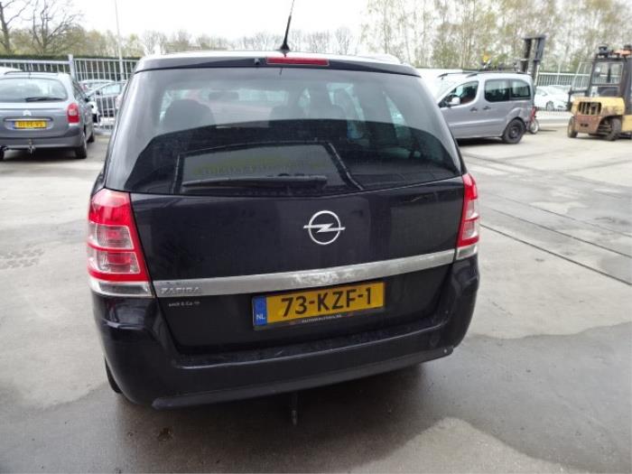 Opel Zafira 1.8 16V Ecotec Salvage vehicle (2010, Black)