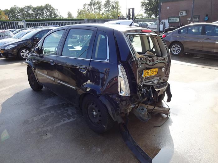 Lancia Musa 1.3 JTD Multijet 95 Samochód złomowany (2012, Czarny)