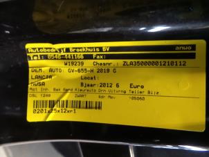Lancia Musa 1.3 JTD Multijet 95 Samochód złomowany (2012, Czarny)