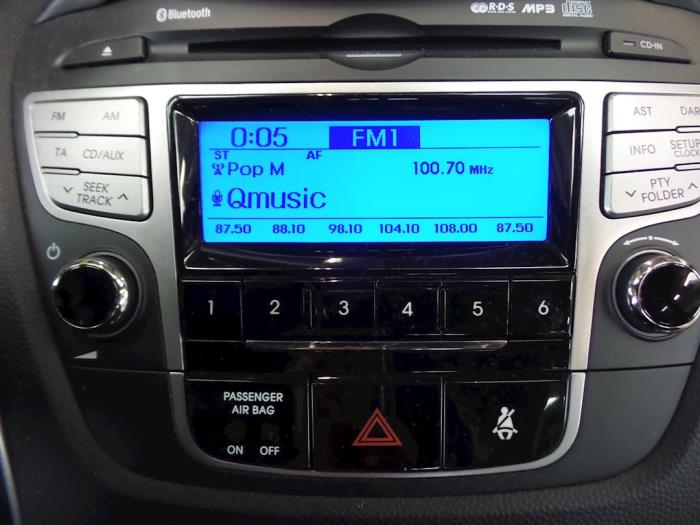 Hyundai iX35 2.0 16V Épave (2010, Gris)