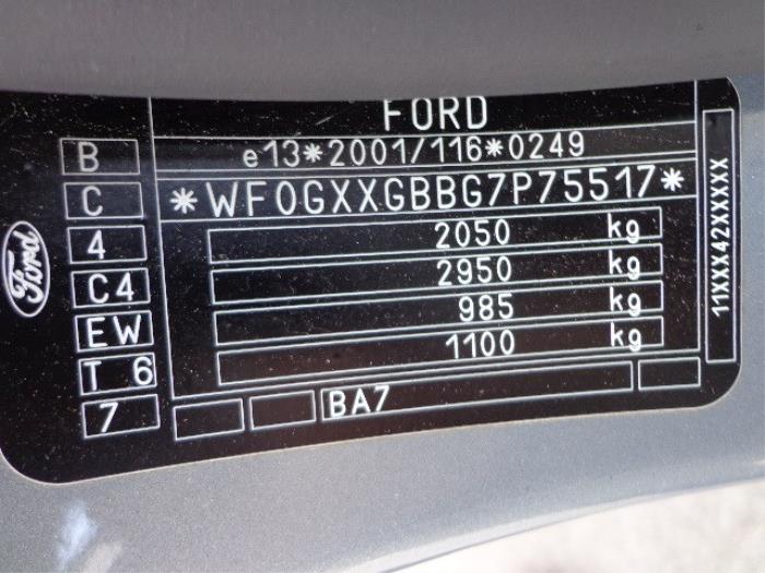 Ford Mondeo IV Wagon 1.6 Ti 16V Samochód złomowany (2008, Szary)
