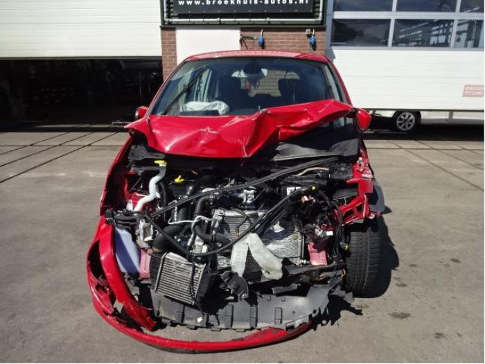 Renault Modus/Grand Modus 1.2 16V TCe Samochód złomowany (2011, Czerwony)