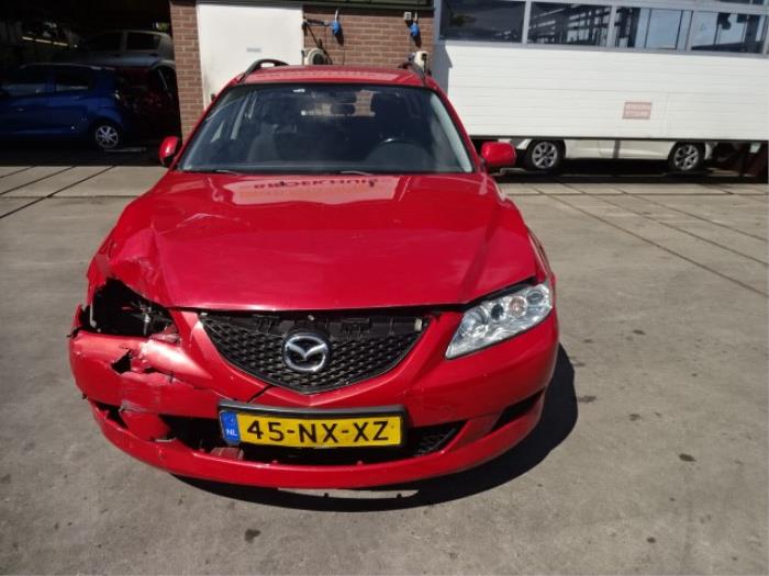 Mazda 6 Sportbreak 1.8i 16V Épave (2004, Rouge)