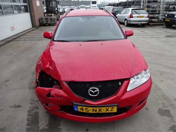 Mazda 6 Sportbreak 1.8i 16V Épave (2004, Rouge)