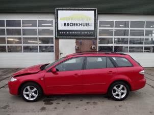 Mazda 6 Sportbreak 1.8i 16V Épave (2004, Rouge)