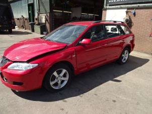 Mazda 6 Sportbreak 1.8i 16V Épave (2004, Rouge)