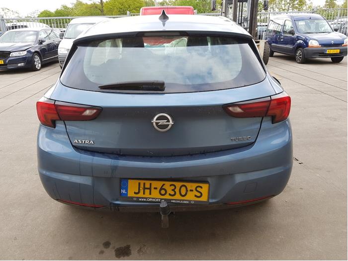 Opel Astra K 1.4 Turbo 16V Salvage vehicle (2016, Blue)