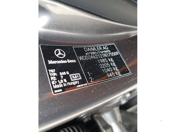 Mercedes B 1.5 B-180 CDI 16V Épave (2016, Gris)