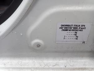 Chevrolet Spark 1.0 16V Bifuel Épave (2012, Blanc)