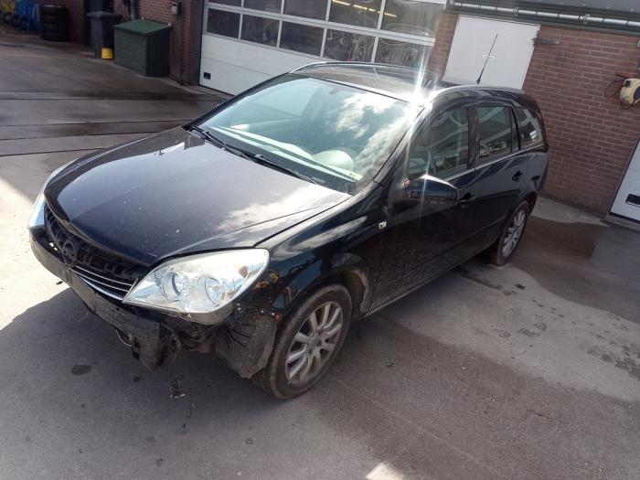 Opel Astra H SW 1.6 16V Twinport Épave (2007, Noir)