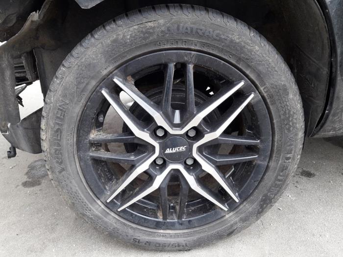 Fiat Panda 1.2 69 Épave (2015, Noir)
