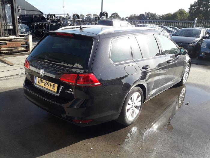 Volkswagen Golf VII Variant 1.0 TSI 12V BlueMotion Technology Épave (2015, Noir)