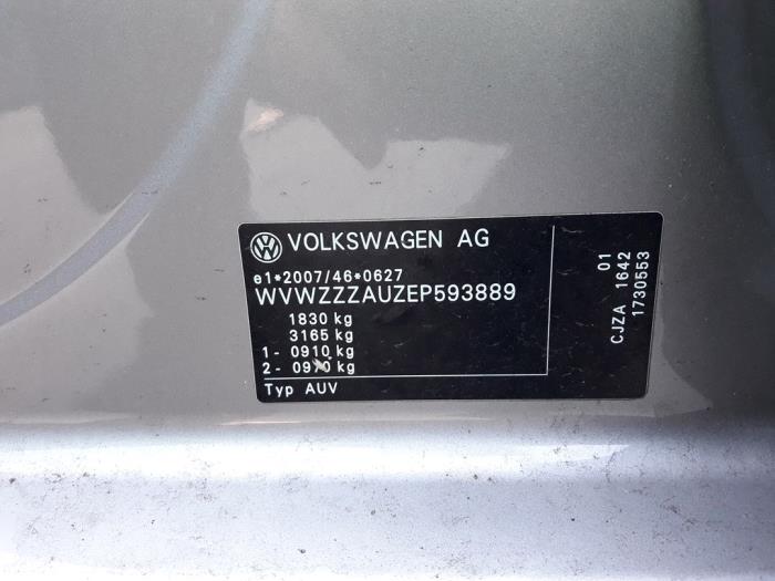 Volkswagen Golf VII Variant 1.2 TSI BlueMotion 16V Épave (2014, Gris)