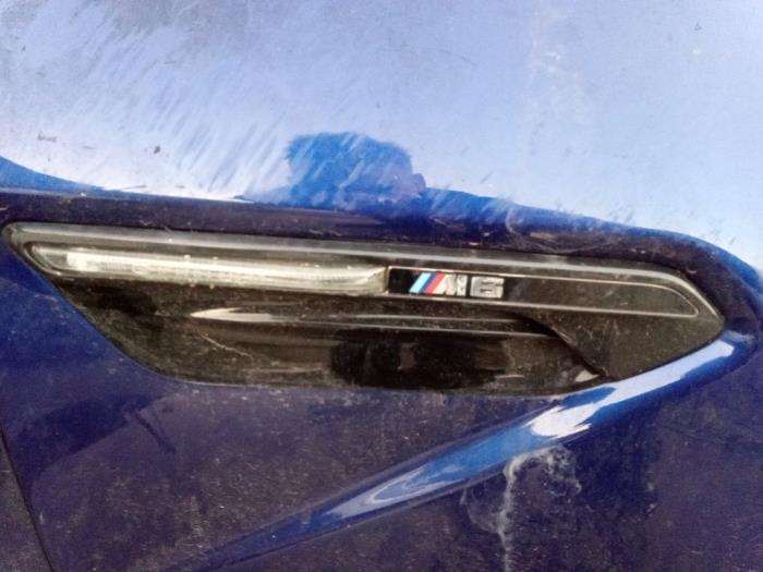 BMW 6 serie M6 V8 32V TwinPower Turbo Épave (2012, Bleu)