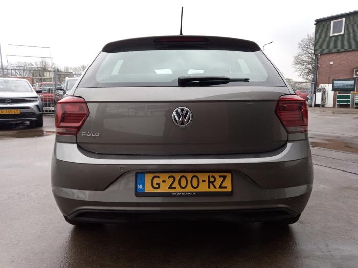 Volkswagen Polo VI 1.0 TSI 12V Samochód złomowany (2019, Szary)