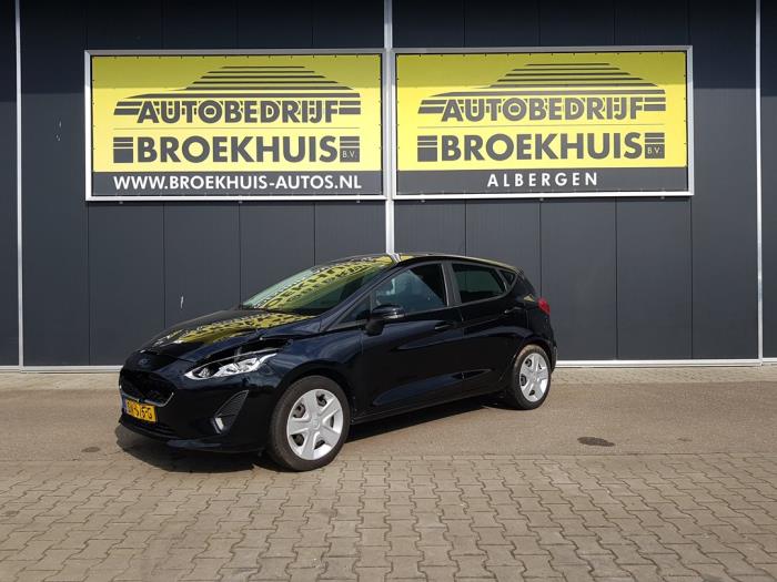 Ford Fiesta 7 1.1 Ti-VCT 12V 85 Épave (2018, Noir)