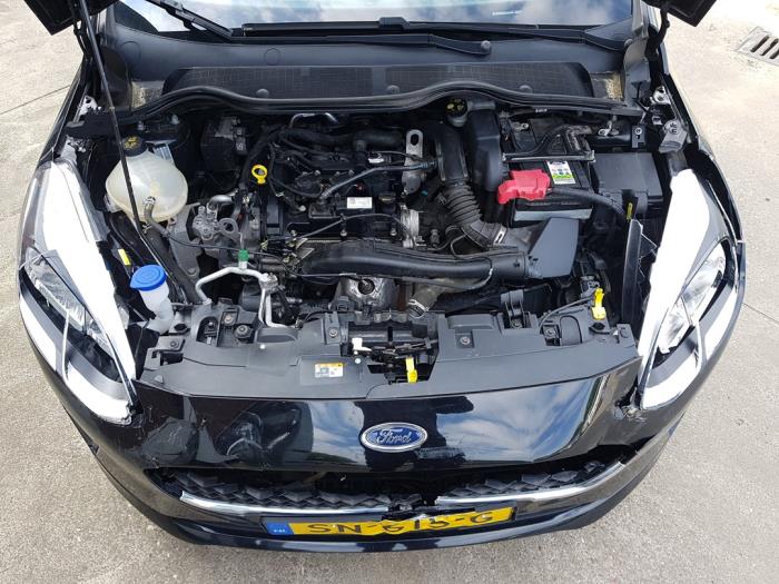 Ford Fiesta 7 1.1 Ti-VCT 12V 85 Épave (2018, Noir)