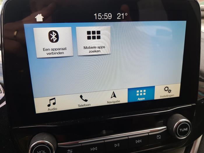 Ford Fiesta 7 1.1 Ti-VCT 12V 85 Épave (2018, Noir)