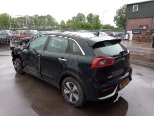 Kia Niro I 1.6 GDI Hybrid Samochód złomowany (2018, Niebieski)