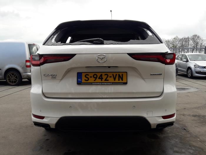 Mazda CX-60 2.5 e-SkyActiv PHEV Épave (2023, Blanc)
